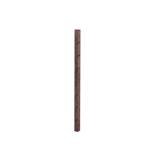  Muubs Monteringsbjælke M til hyldesystem Oaks H: 120 cm - Mørk Eg OUTLET