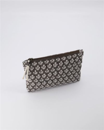 Meraki Lutea Make-up-Tasche 21 x 15 cm – gebrochenes Weiß / Grau OUTLET