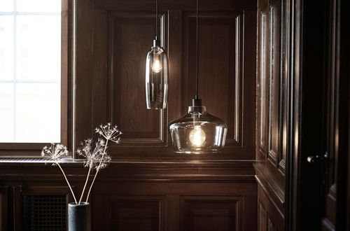 Frandsen Kyoto Slim Pendelleuchte Ø: 10 cm – Galvanisiertes Glas OUTLET