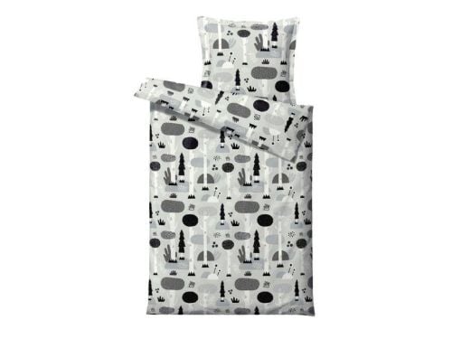Södahl Magic Forest Sengesæt 70x100 cm - Black  OUTLET