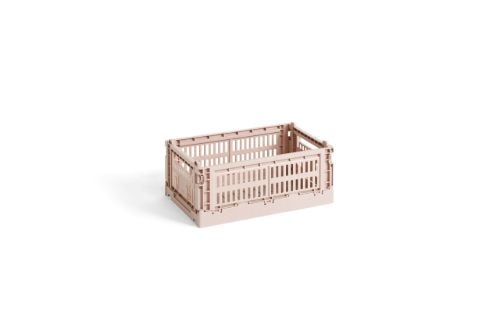 HAY Colour Crate Recycled S 10,5x17x26,5 cm - Blush OUTLET