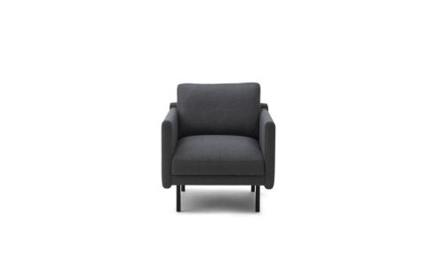 Normann Copenhagen Rar Lænestol L: 204 cm - Re-born/Mørkegrå