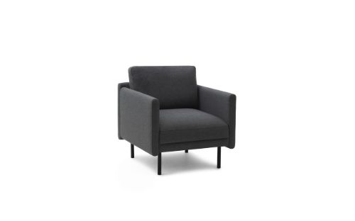 Normann Copenhagen Rar Sessel L: 204 cm – Re-born/Dunkelgrau