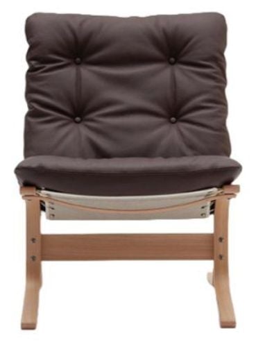 LK Hjelle Siesta Classic Lænestol Lav  - Nature/Prescott Chestnut