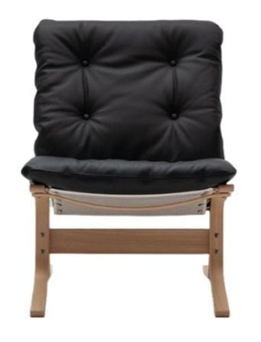 LK Hjelle Siesta Classic Lænestol Lav  - Nature/Prescott Black Ink