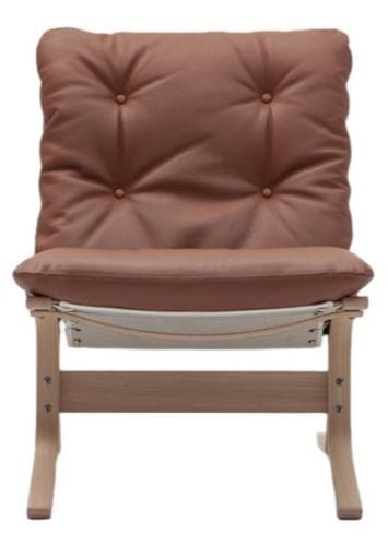 LK Hjelle Siesta Classic Lænestol Lav  - Nature/Elmo Rustical Tan