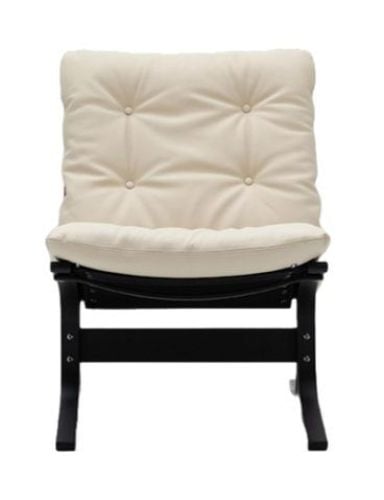 LK Hjelle Siesta Classic Lænestol Lav  - Black/Prescott Ivory