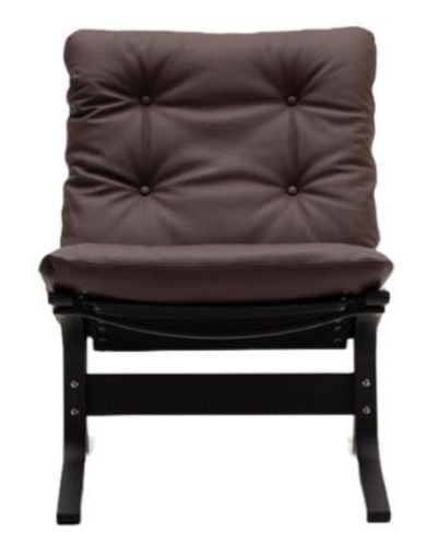 LK Hjelle Siesta Classic Lænestol Lav  - Black/Prescott Chestnut