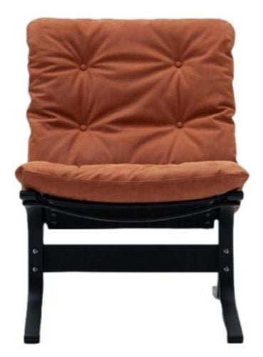 LK Hjelle Siesta Classic Lænestol Lav  - Black/Dunes Rust