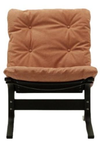 LK Hjelle Siesta Classic Lænestol Lav  - Black/Dunes Cognac