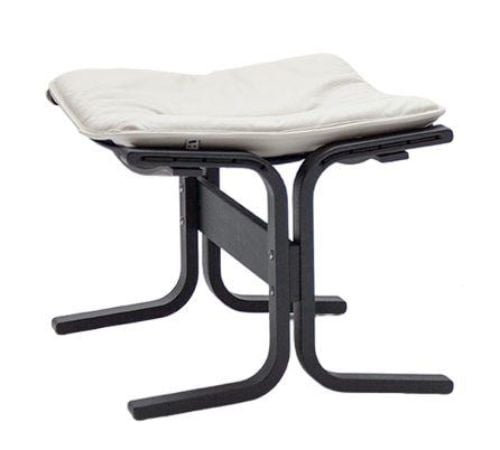 LK Hjelle Siesta Fiora Fodskammel - Black/Prescot Lamb