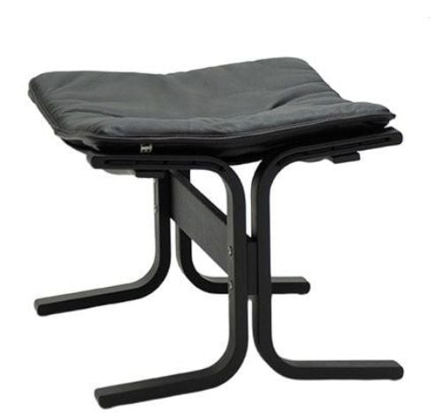 LK Hjelle Siesta Fiora Fodskammel - Black/Hemsen Black