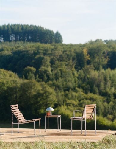 HAY Traverse Lounge Chair B: 63 cm - Massive Esche geölt