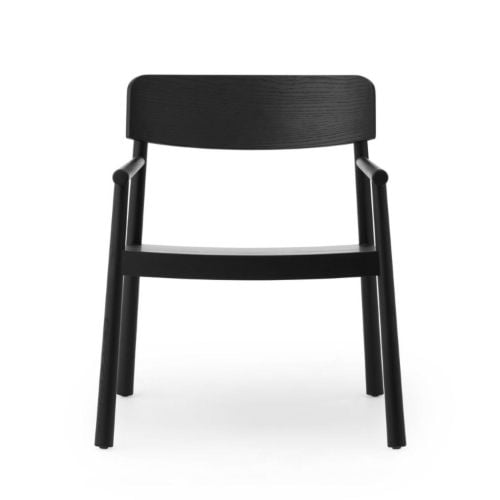 Normann Copenhagen Timb Lounge Chair - Ask/Black