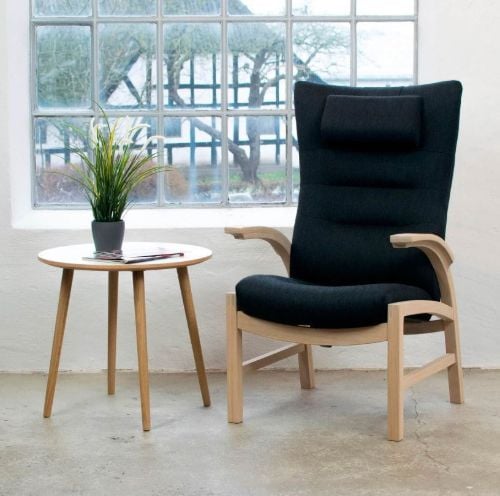Farstrup Cantate 6011 Sessel SH: 38 cm - Eiche/Mood