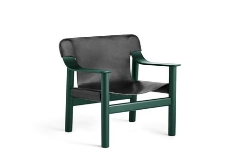 HAY Bernard Loungestol  - Hunter Lacquered Solid Beech/Black