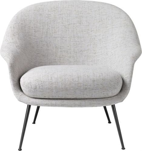 GUBI Bat Lounge Chair mit niedriger Rückenlehne – Sort/Sonar 3 124