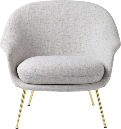 GUBI Bat Lounge Chair mit niedriger Rückenlehne – Messing/Sonar 3 124
