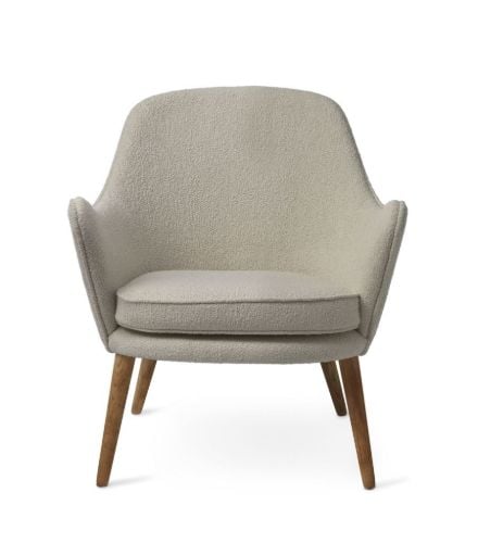 Warm Nordic Dwell Lounge Chair SH: 46 cm - Sand