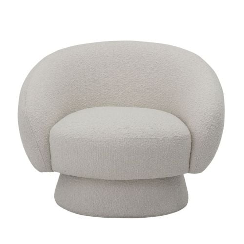 Bloomingville Ted Lounge Stol SH: 40 cm - Hvid