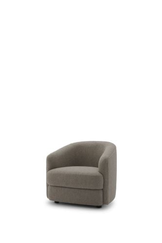 New Works Covent Lounge Chair SH: 42 cm – Nevotex Barnum Dark Taupe 10