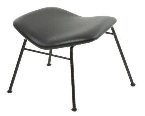 Vermund Larsen VL136 Fodskammel til Cosy Loungestol H: 37 cm - Sierra Sort/Pulverlak