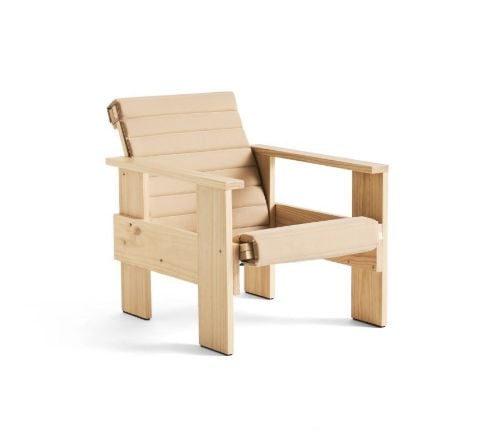 HAY Crate Steppkissen für Crate Lounge Chair 130x44 cm - Beige OUTLET