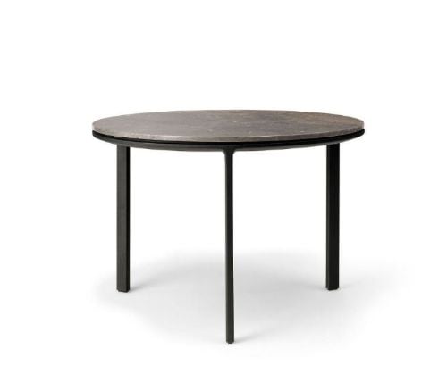 Vipp 423 Coffee Table Ø: 60 cm - Marble/Light Grey  UDSTILLINGSMODEL OUTLET