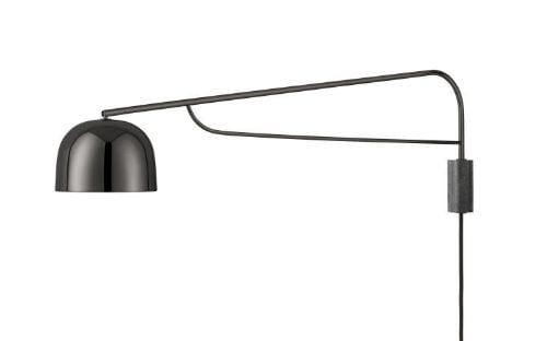 Normann Copenhagen Grant wall lamp 111 cm - black OUTLET
