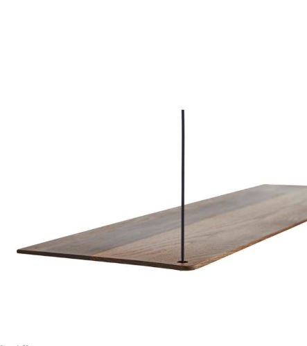 Woud Stedge Add-on Shelf L: 80 cm - Smoked Oak OUTLET