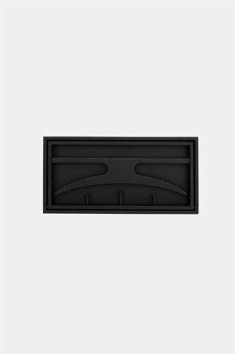 Klassik Studio The Hanger – Schwarz lackierte Eiche/Mattschwarz OUTLET