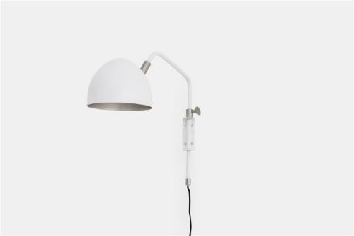 Klassik Studio Studio 1 Væglampe H: 40 cm - Mat Hvid/Nickel OUTLET