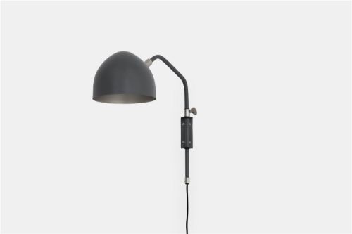 Klassik Studio Studio 1 Væglampe H: 40 cm - Mat Grå/Nickel OUTLET