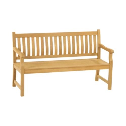 Mandalay Cambridge Havebænk L: 154 cm - Teak UDSOLGT FOR SÆSON 2026