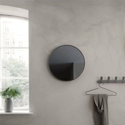 Blomus Rim Wandspiegel Ø: 50 cm - Stahlgrau OUTLET