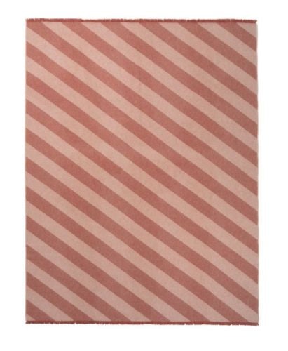 Elvang Fischgräten-Plaid 130 x 190 cm – Rostrot OUTLET