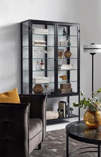 Nordal Stehleuchte H: 157 cm - Weiß / Schwarz OUTLET