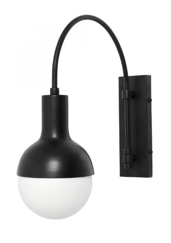 Nordal Moon Væglampe H:33 cm - Sort OUTLET